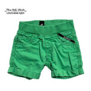 Villervalla Sz 98 (3) Green Pull-On Shorts